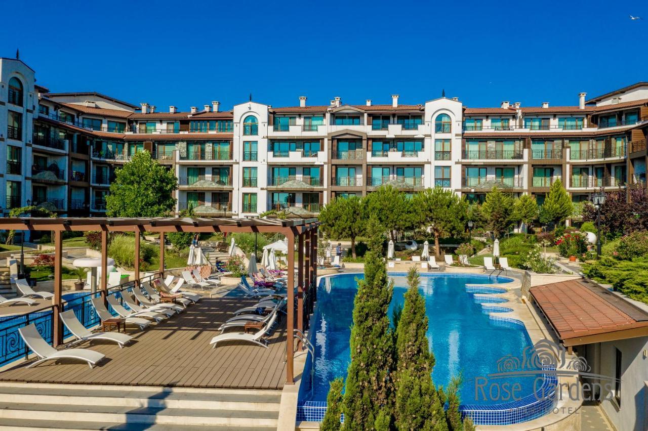 Rose Gardens Apart Hotel Pomorie Exterior foto